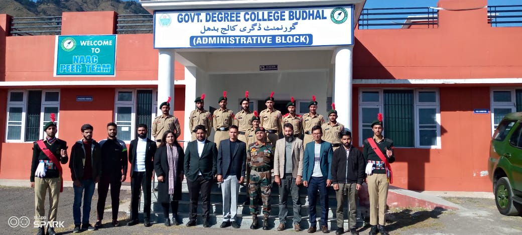 'NCC DAY celebrated AT GDC BUDHAL'